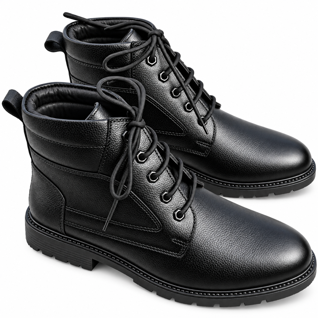 Blackstone Noir Leather Boots